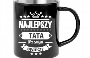 kubek metalowy najlepszy tata