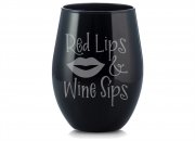 Red lips & wine sips