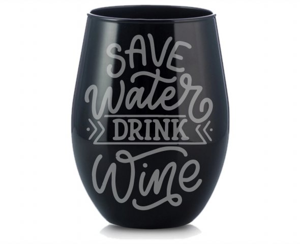 save water drink wine