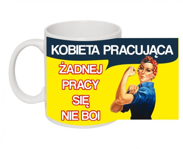 kobieta pracujaca