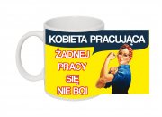 kobieta pracujaca